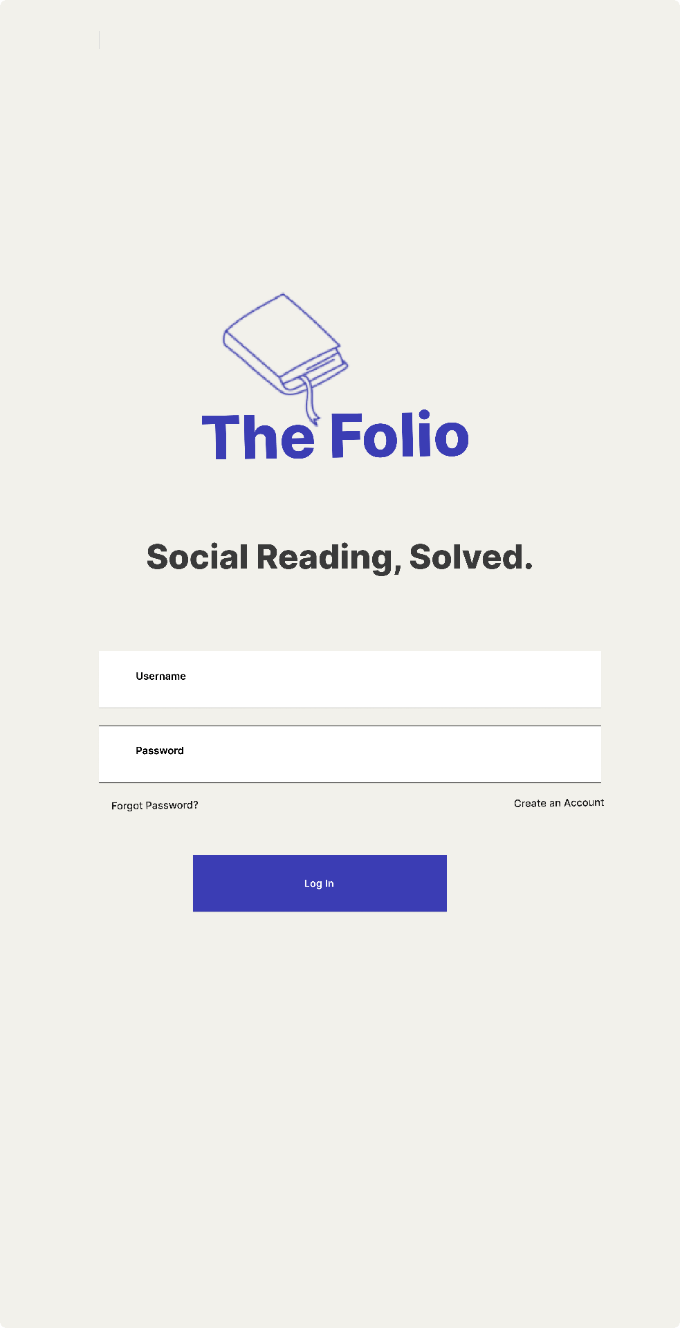The Folio screen 1
